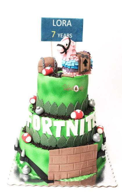 fortnite cake by Shamoni