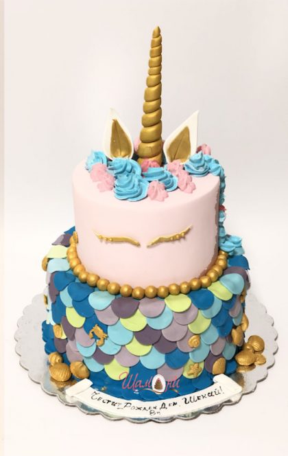 D1286 unicorn cake