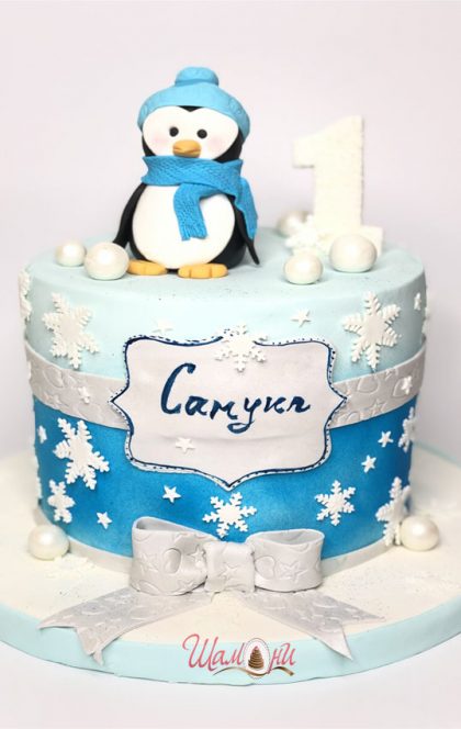 penguin-cake