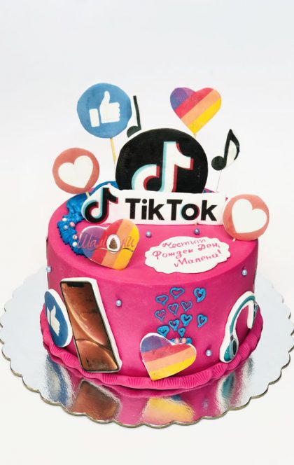 Tik Tok cake